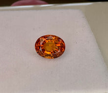 Load image into Gallery viewer, Hessonite Garnet 1.30 cts
