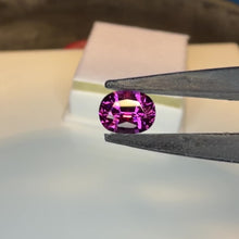 Load and play video in Gallery viewer, Garnet .90 cts oval
