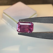 Load and play video in Gallery viewer, Garnet 1.60 cts emerald cut
