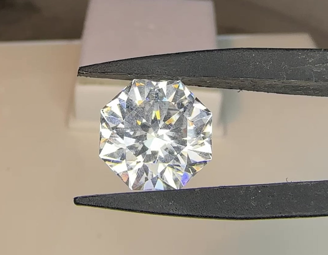 Moissanite 13.90 cts