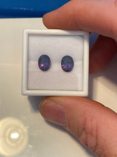 Load image into Gallery viewer, Amethyst 3.10 cts (pair)
